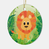 Niedliche Lion Keramikornament (Links)