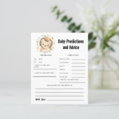 Niedliche Lion King Baby Vorhersagen und Ratschläg (Stehend Vorderseite)