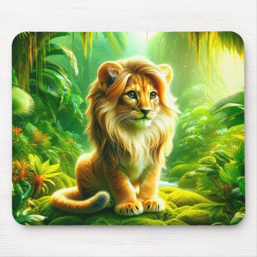Niedliche Lion Mousepad (Vorne)