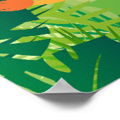 Niedliche Lion Poster (Ecke)