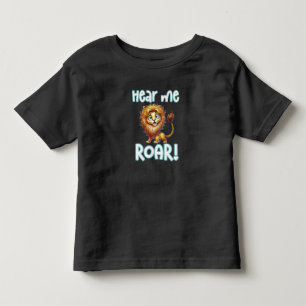 Niedliche Lion Safari Woodland Animal Kleinkind T-shirt