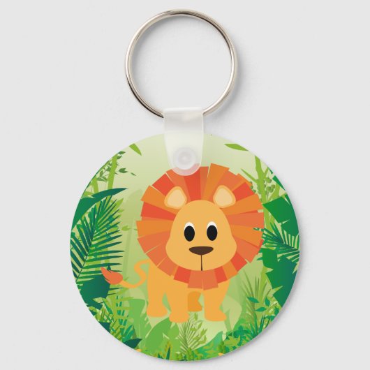 Niedliche Lion Schlüsselanhänger (Vorderseite)