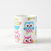 Niedliche Litte Eulen Kaffeetasse (Mittel)