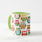 Niedliche Litte Eulen Tasse (Vorderseite Links)