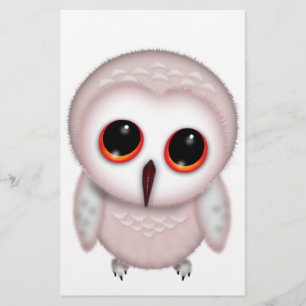 Niedliche Little Owl Illustration Briefpapier