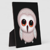 Niedliche Little Owl Illustration Fotoplatte (Seite)