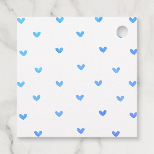 Niedliche LKW-Valentinstag Geschenkanhänger (Rückseite)