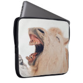 NIEDLICHE LLAMA ALPACA LAGHING LAPTOPSCHUTZHÜLLE (Vorne Rechts)