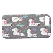 Niedliche Llamas Case-Mate iPhone Hülle (Rückseite (Horizontal))