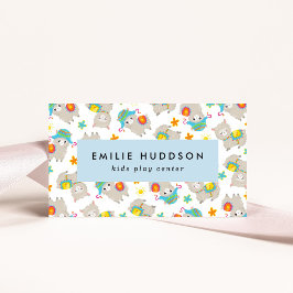 Niedliche Llamas, Kinderspielzentrum, Aktivzentrum Visitenkarte