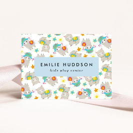 Niedliche Llamas, Kinderspielzentrum, Aktivzentrum Visitenkarte