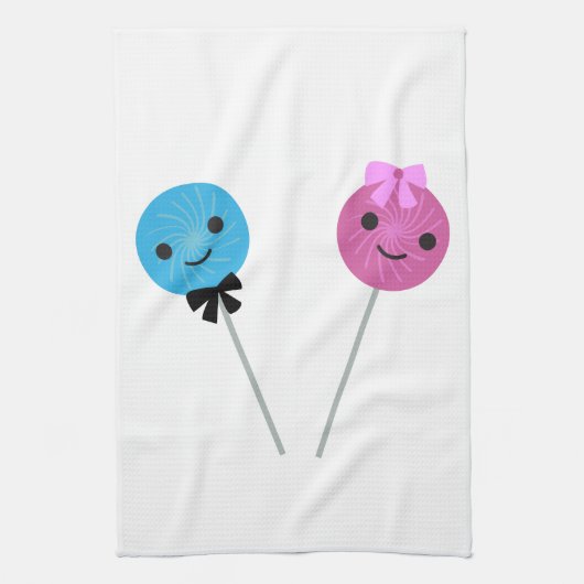 Niedliche Lollipops Küchentuch (Vertikal)