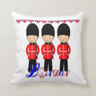 Niedliche London Guards Themed Design Kissen