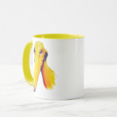 Niedliche Long Nose Greyhound Art Tasse (Vorderseite Links)