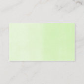 Niedliche Lothenkarten für tropische Pflanzen Begleitkarte (Rückseite)