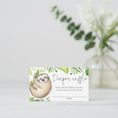 Niedliche Lothenkarten für tropische Pflanzen Begleitkarte (Stehend Vorderseite)