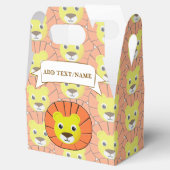 Niedliche Lötwand über das gesamte Druckmuster Geschenkschachtel (Geöffnet)