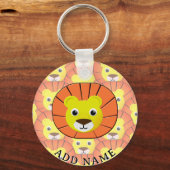 Niedliche Lötwand über das gesamte Druckmuster Schlüsselanhänger (Rückseite)