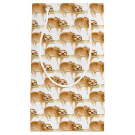 Niedliche Loungeschosse Aquarellkunst Kleine Geschenktüte