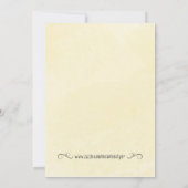 Niedliche Löwe Einladung zum ersten Geburtstag (Rückseite)