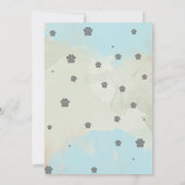 Niedliche Löwe Geburtstagsparty Einladung für Kind (Rückseite)