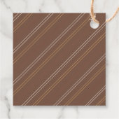 Niedliche Löwendusche Aufregung Geschenkanhänger (Rückseite)