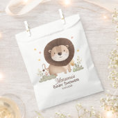 Niedliche Löwendusche Aufregung Geschenktütchen (Ausgeschnitten)