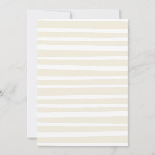 Niedliche Löwendusche Einladung (Rückseite)