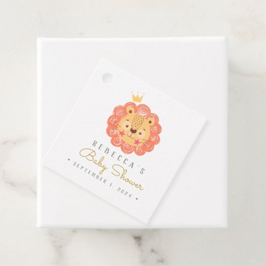 Niedliche Löwendusche Geschenkanhänger (Beispiel)