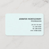 Niedliche Löwenfischerei auf dem Mond Visitenkarte (Rückseite)