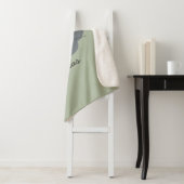 Niedliche Löwenillustrierung Kindersäge Grünes Bab Sherpadecke (Beispiel)