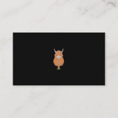 Niedliche Loyalität für Kühe Treuekarte (Rückseite)