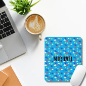 Niedliche Luftflieger und Wolken, Aviator, kundens Mousepad