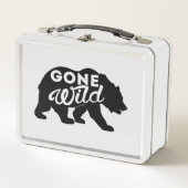 Niedliche Lunchbox Bart Wild Theme Kinder (Vorderseite)