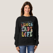 niedliche Lunchfrauen Tee School Cafeteria (Vorne ganz)