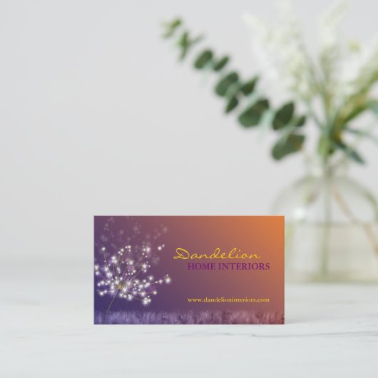 Niedliche Lüster Beruflich Visitenkarte (Stehend Vorderseite)