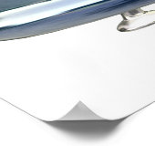 Niedliche lustige Alien und Raumsonde 1A Poster (Ecke)