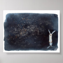 Niedliche, lustige Aquarellbilder