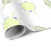 Niedliche & lustige Bugs Nahtloses Muster | Adorta Geschenkpapier (Rolleneckpunkt)