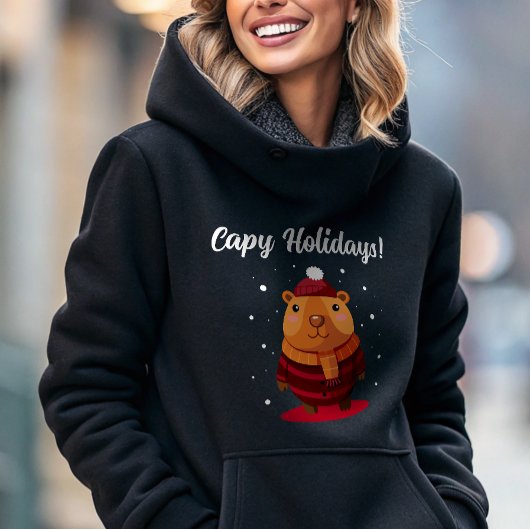 Niedliche lustige Capybara Hoodie