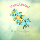 Niedliche, lustige Cartoon-Illustration eines Seed Fensteraufkleber (Blatt 3)