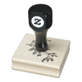 Niedliche, lustige Cartoon-Illustration eines Seed Gummistempel (Stempel)