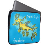 Niedliche, lustige Cartoon-Illustration eines Seed Laptopschutzhülle (Vorne Rechts)