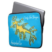 Niedliche, lustige Cartoon-Illustration eines Seed Laptopschutzhülle (Vorderseite Links)