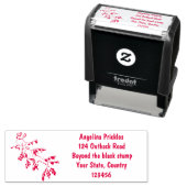 Niedliche, lustige Cartoon-Illustration eines Seed Permastempel (Beispiel)