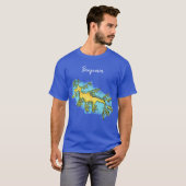 Niedliche, lustige Cartoon-Illustration eines Seed T-Shirt (Vorne ganz)