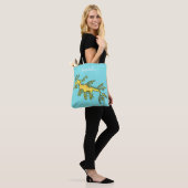 Niedliche, lustige Cartoon-Illustration eines Seed Tasche (Am Model)