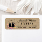 Niedliche, lustige Cartoon Katzenkammerratze (Insitu)