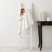 Niedliche lustige Centipez-Cartoon-Abbildung Sherpadecke (Beispiel)