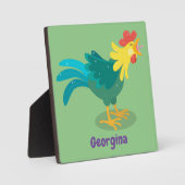 Niedliche lustige Crosshaufenillustrierung des Car Fotoplatte (Vorderseite)